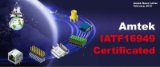 Amtek IATF16949 Certificated banner image.