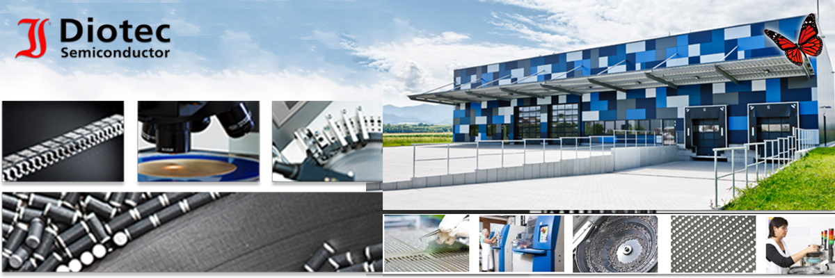 Diotec Semiconductor facilities banner image.