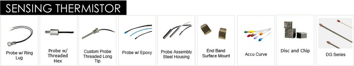 Ametherm sensing thermistors.