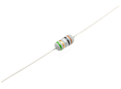 A wirewound resistor.