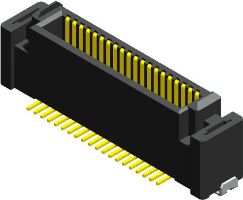 Amtek BTB08FE 38/78-XX-U female board-to-board connector.